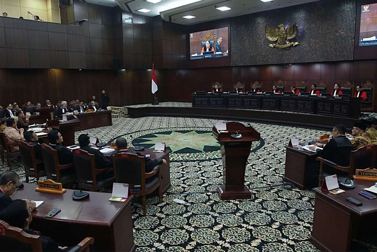 MK Membantah Ada Bocoran Putusan Sengketa Pilpres