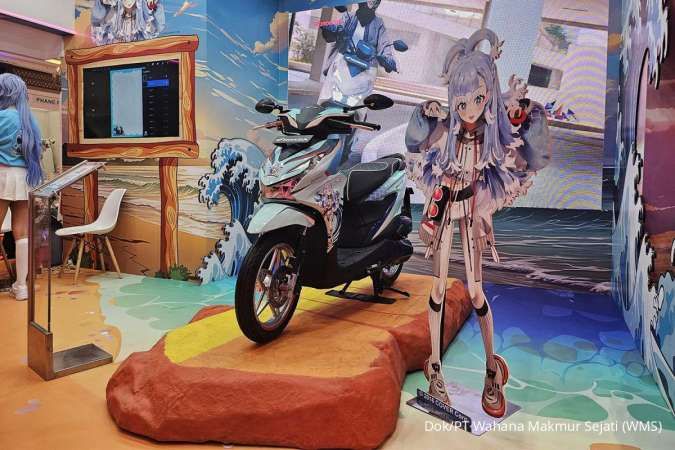 New Honda BeAT x Kobo Kaneru Menjadi Bukti Kreativitas di Indonesia Comic Con 2024