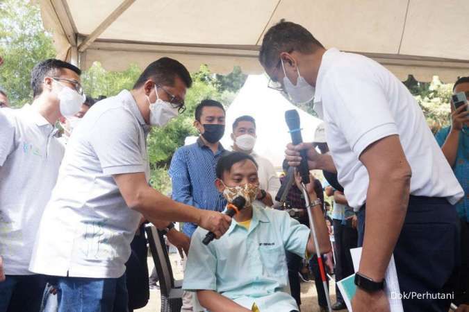 Perhutani & Kalbe Farma Gelar Vaksinasi Penyandang Disabilitas Masyarakat Desa Hutan