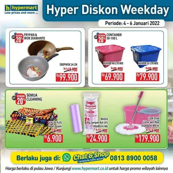 Promo Hypermart 4-6 Januari 2022
