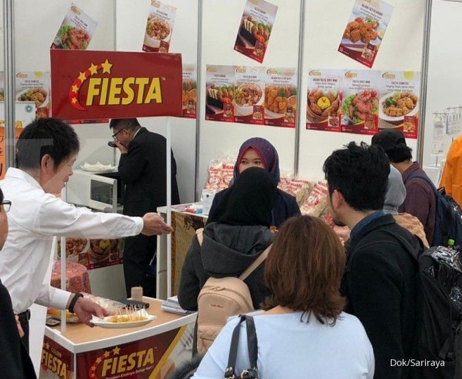 Sariraya kenalkan produk Fiesta di Tokyo Halal Festival di Jepang
