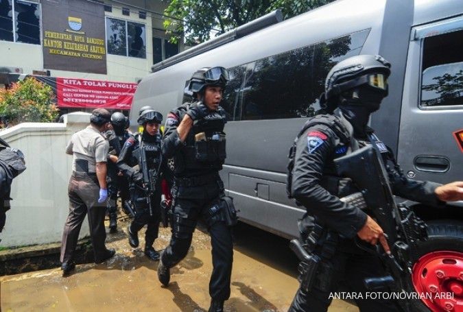 Terduga teroris bom Bandung biasa jualan susu