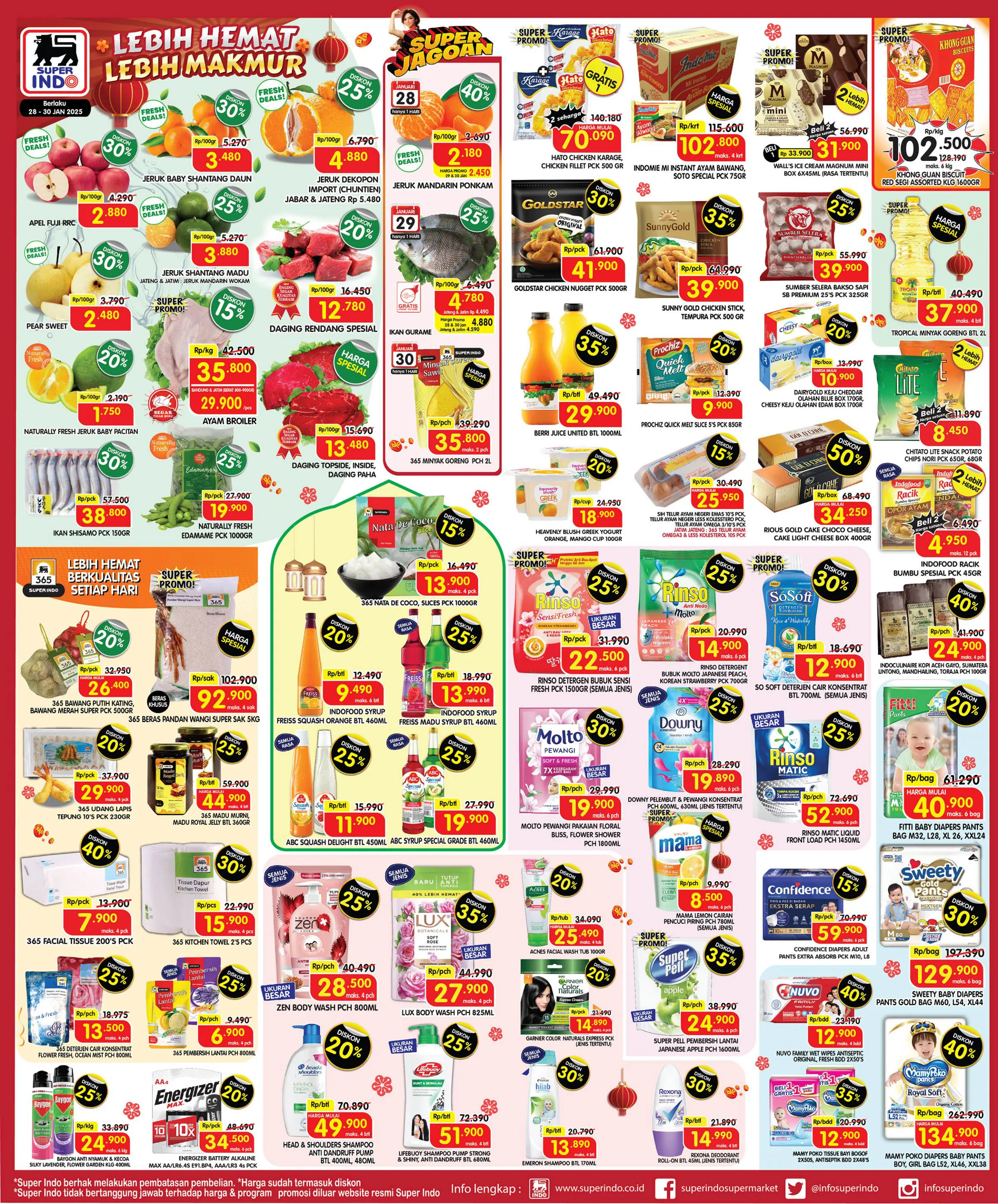 Promo Superindo Weekday 28-30 Januari 2025