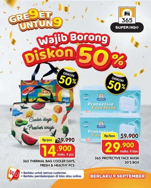 Promo 9.9 Superindo Periode 9 September 2025