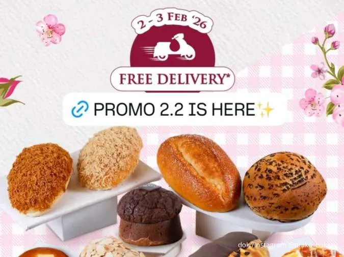 Hari Terakhir Promo Mako Bakery 2.2 Tawarkan 9 Roti Hemat & Tous les Jours B1G1