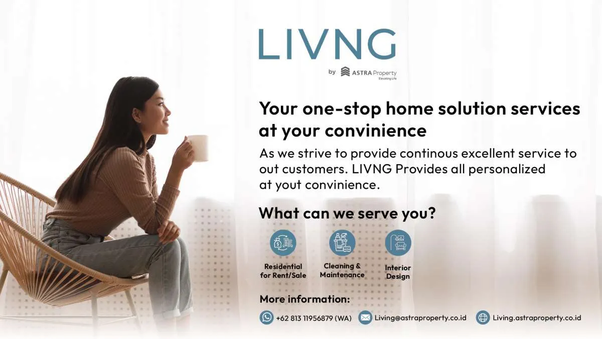 Penuhi Gaya Hidup Masyarakat Urban, Astra Property Hadirkan LIVNG