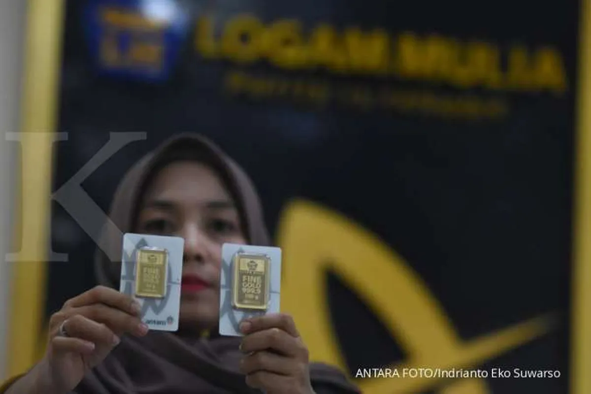 Harga emas Antam naik, ini profit Anda kalau beli persis setahun lalu