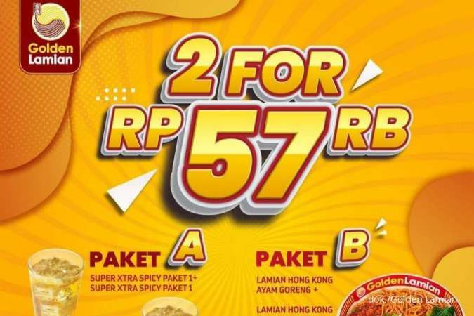 Promo Terbatas Golden Lamian 2 November 2022, Redeem Kupon 2 For Rp 57 rb
