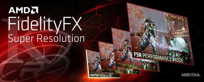 AMD FidelityFX Super Resolution tingkatkan performa main game, ini game yang didukung