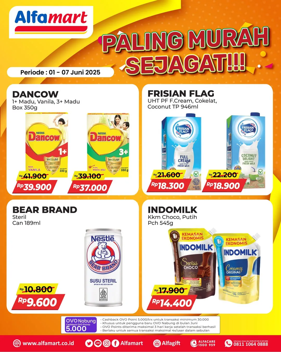 Promo Alfamart Paling Murah Sejagat Periode 1-7 Juni 2025