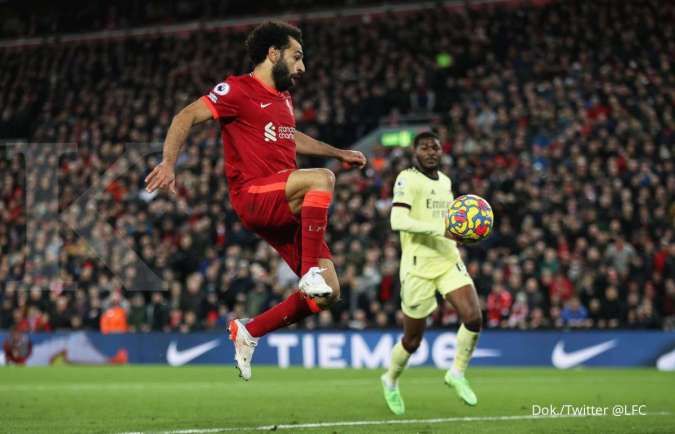 15 Gol Milik Mohamed Salah Pimpin Daftar Top Skor Liga Inggris Sementara