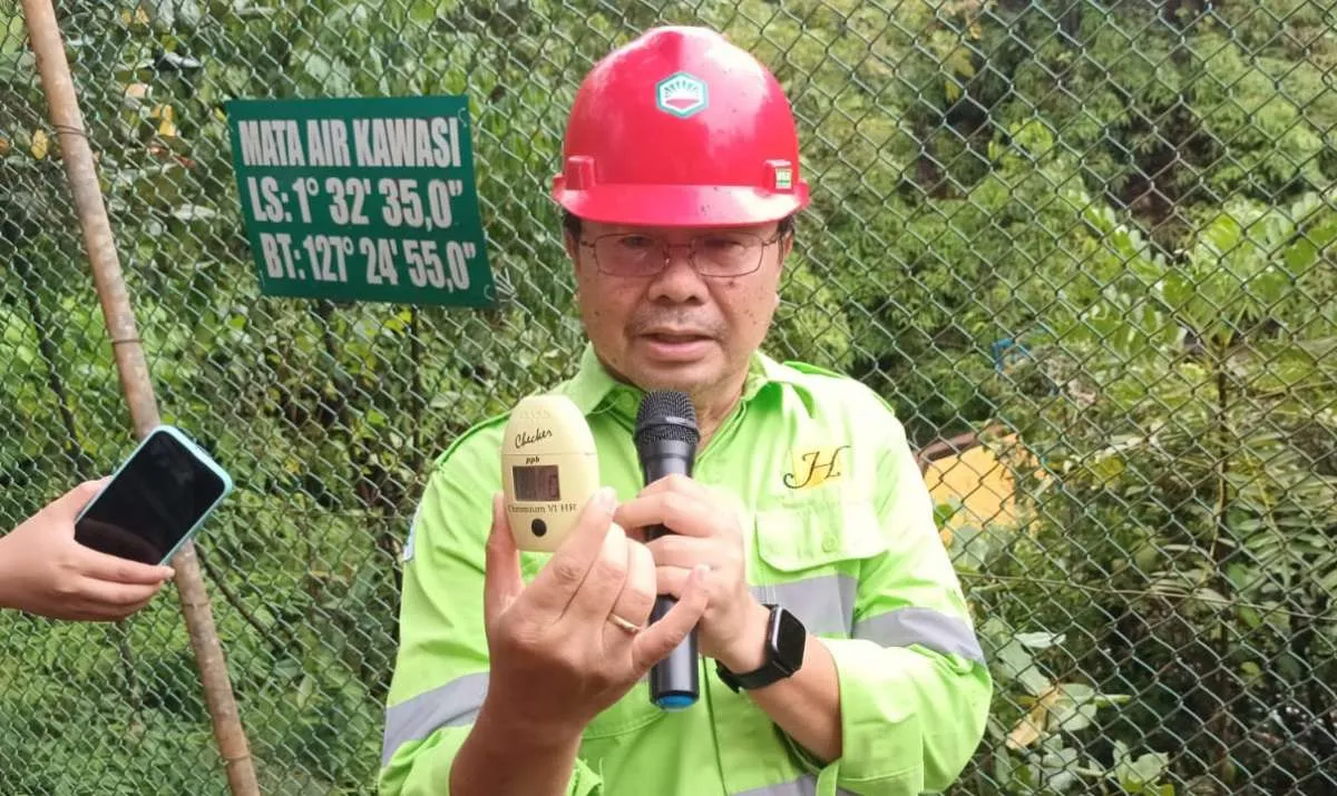 Menyambangi Mata Air Kawasi di Dekat Lokasi Pertambangan Bijih Nikel Grup Harita