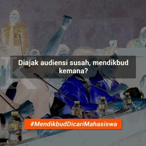 Trending #MendikbudDicariMahasiswa, mahasiswa demo Mendikbud secara online