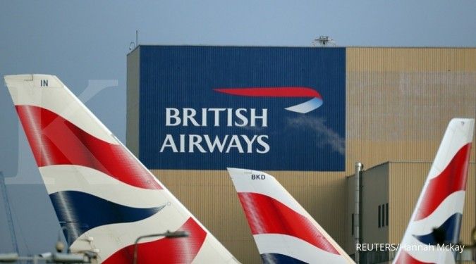 Pilot British Airways mogok kerja, ribuan penumpang terlantar