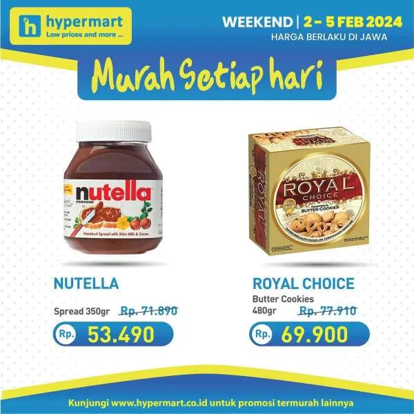 Promo JSM Hypermart Hyper Diskon Weekend Periode 2-5 Februari 2024