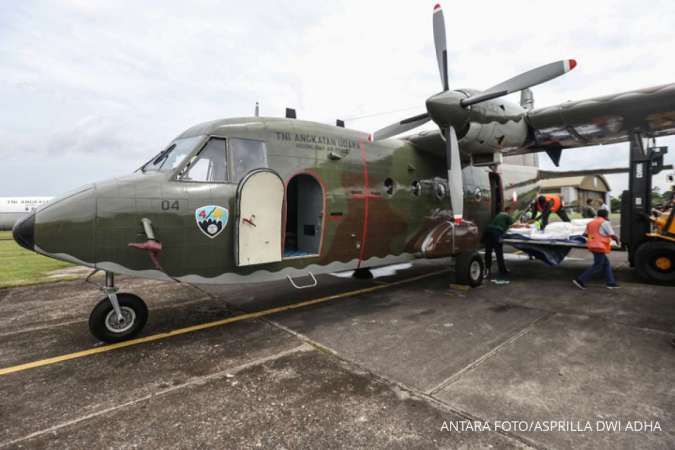 Modifikasi Cuaca Hujan Buatan di Jabodetabek, TNI AU Kerahkan Pesawat Casa NC-212i