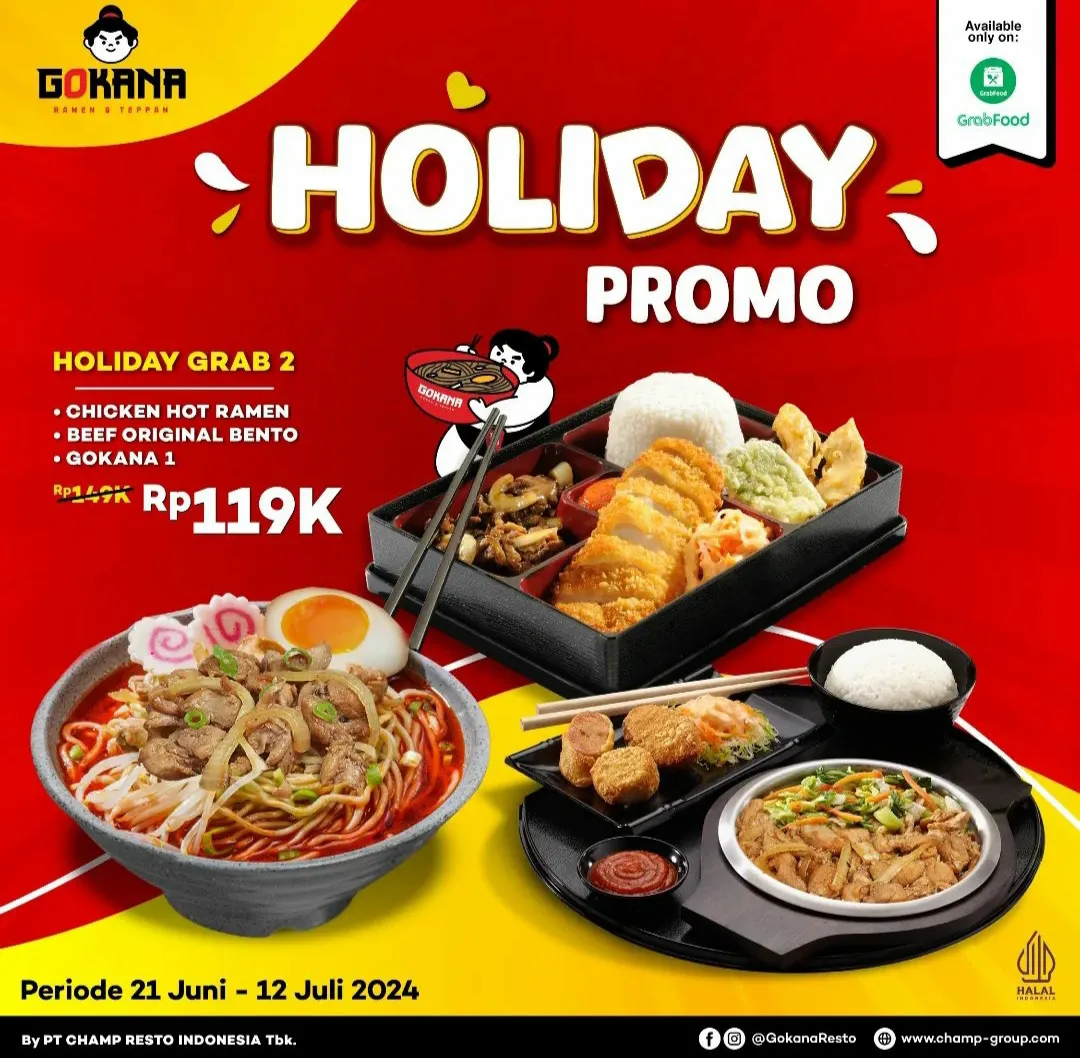 Gokana Holiday Promo 2