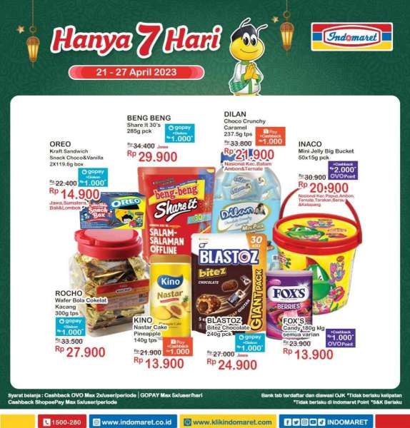 Promo Indomaret Hanya 7 Hari Periode 21-27 April 2023