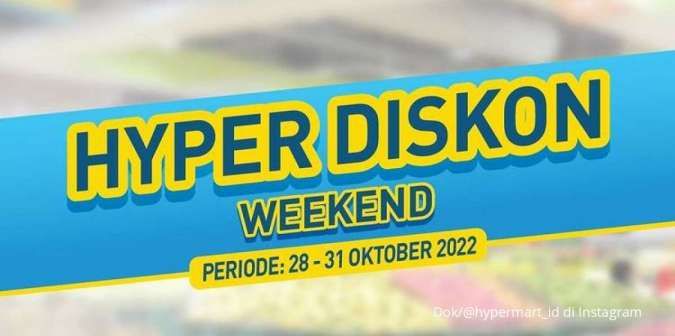 Promo JSM Hypermart 28-31 Oktober 2022, Promo Hyper Diskon Weekend Terbaru