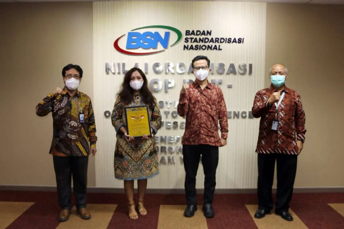 KKP melalui Komite Teknis 65-08 produk perikanan nonpangan raih penghargaan HTCA