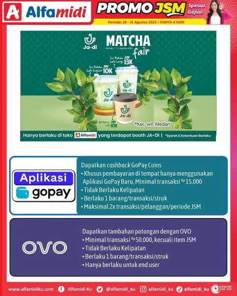 Promo JSM Alfamidi Spesial Gajian Periode 28-31 Agustus 2025
