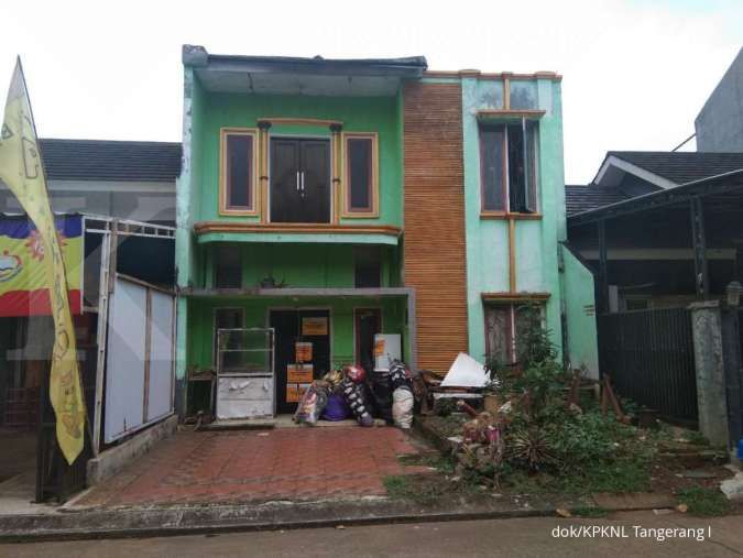 Lelang rumah perumahan di Tangerang, dua lantai mulai dari Rp 450 juta 