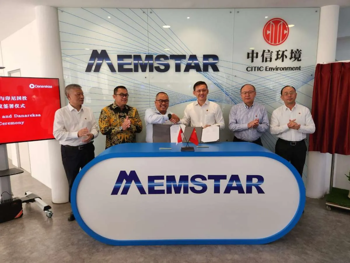 Danareksa Gaet CITIC Envirotech Bangun Pengelolaan Air Limbah Bawah Tanah