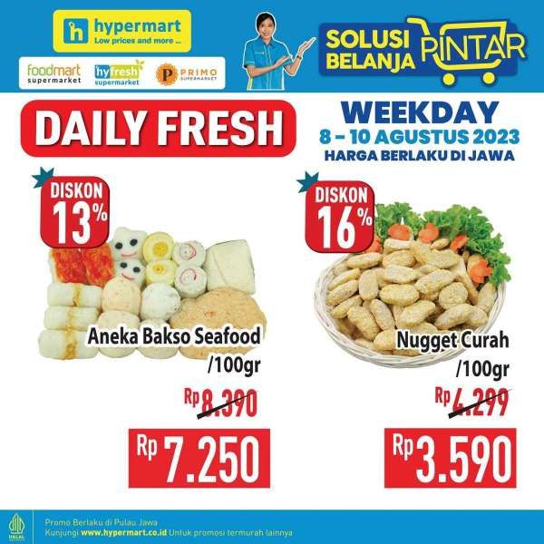 Katalog Promo Hypermart Weekday Terbaru 8-10 Agustus 2023