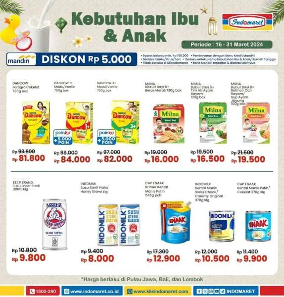 Promo Indomaret Super Hemat Periode 16-31 Maret 2024