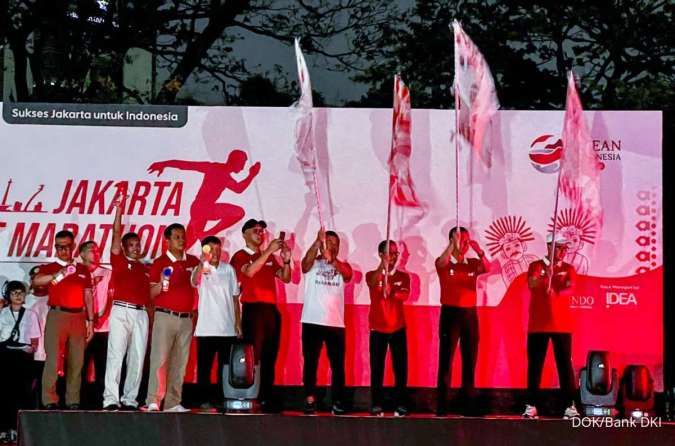 Bank DKI Ambil Peran pada Gelaran Jakarta Half Marathon 2023