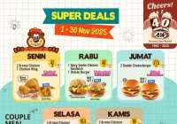 Promo A&W Super Deals Seminggu Penuh Periode November, Mulai Rp 37.000-an Saja
