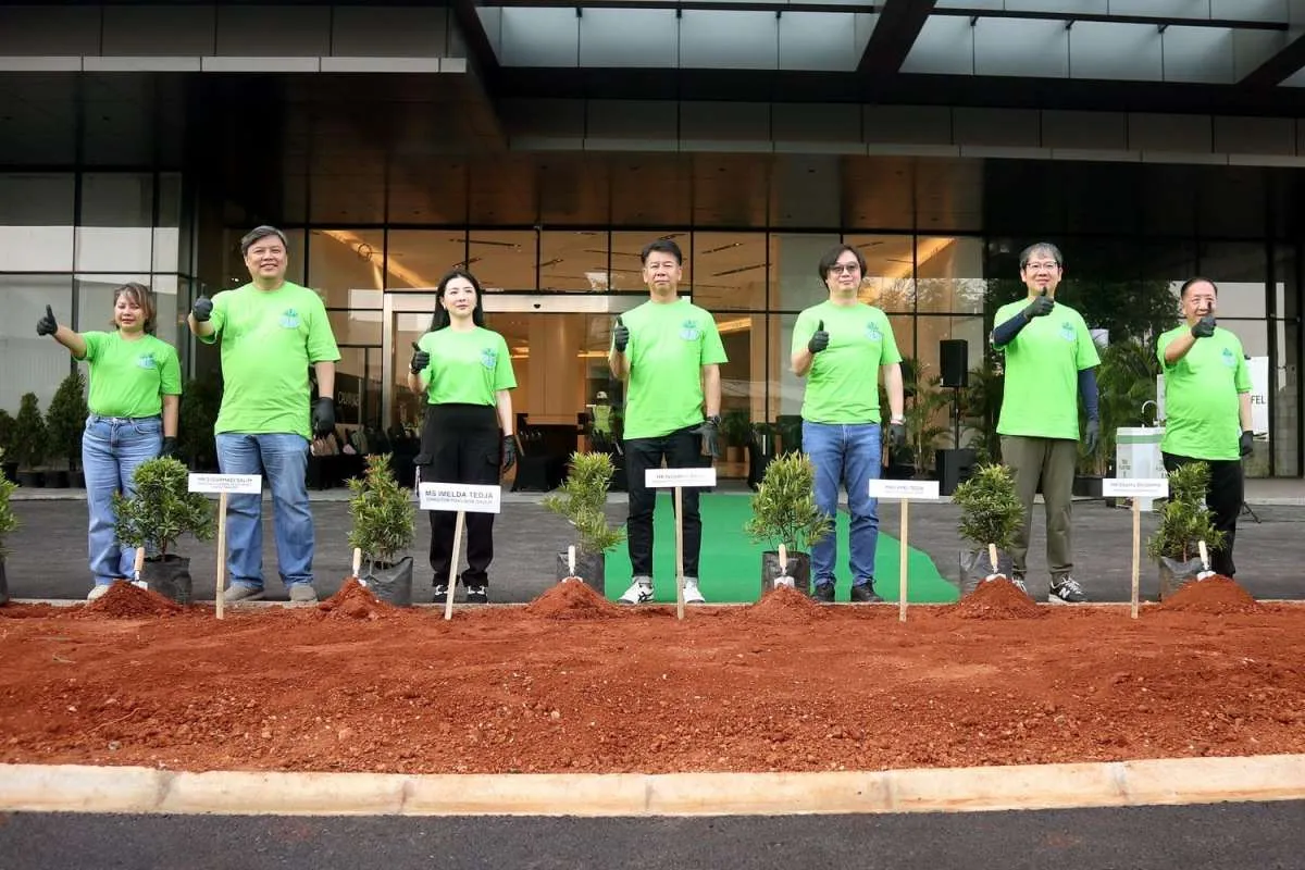 Bekasi Sambut AEON Store di Pakuwon Mall Bekasi Terbaru lewat Penanaman Pohon Bersama