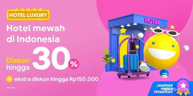 Promo Tiket.com 5-14 Juni 2023, Diskon Hotel Mewah di Indonesia Hingga 30%