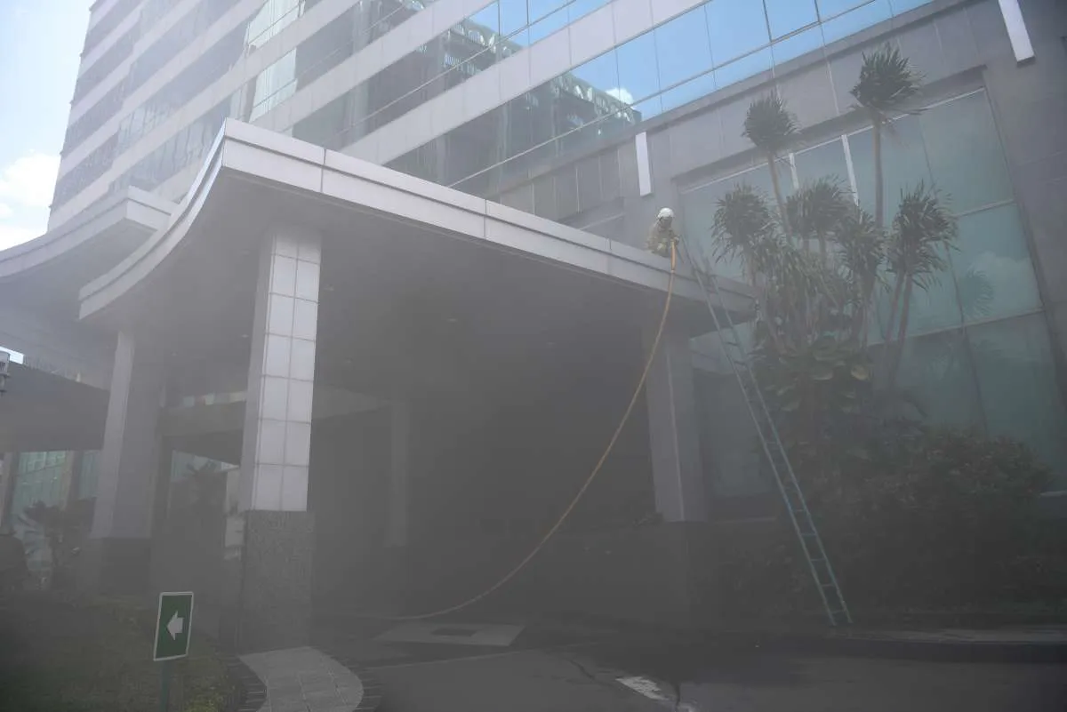 Data center ISC Cyber 1 tetap berfungsi normal pada saat dan setelah kebakaran