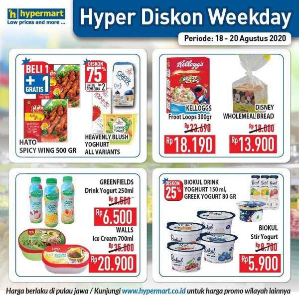 Promo Hypermart 18 – 20 Agustus 2020