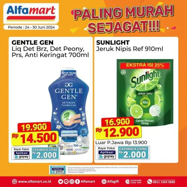 Promo Alfamart Paling Murah Sejagat Periode 24-30 Juni 2024