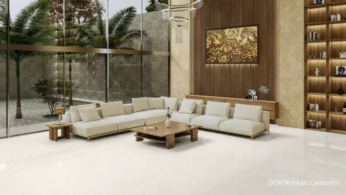 Lantai dTexas Stone 80x80 cm (RomanGranit GlossMood Xtra)