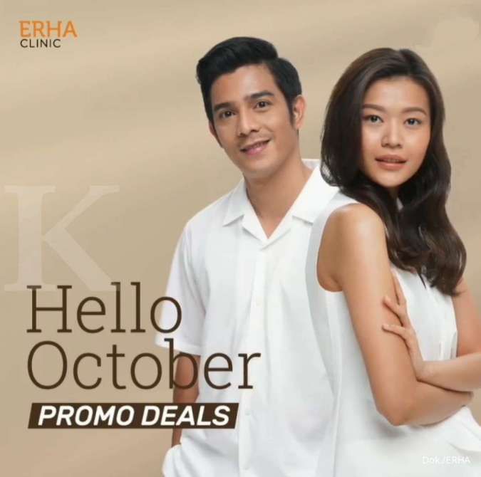 Promo Oktober di Klinik ERHA, Berbagai Perawatan Diskon Hingga 20%!