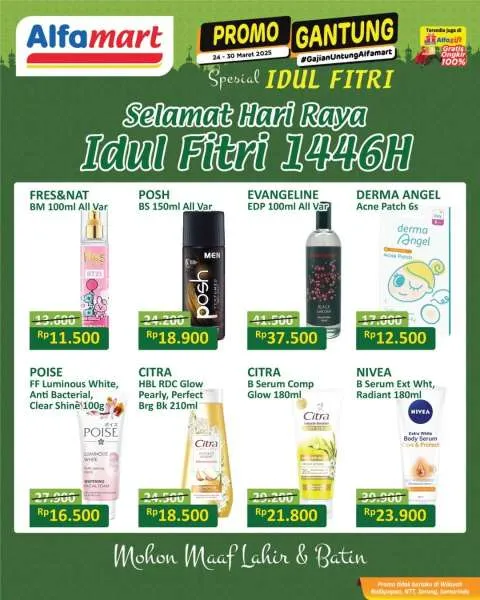 Promo Alfamart Gantung Spesial Idul Fitri Periode 24-30 Maret 2025