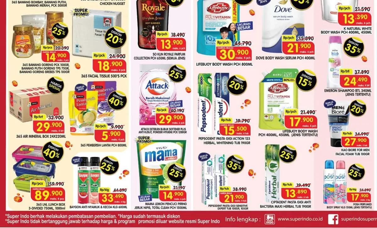 Promo Deterjen Weekend Terbaru 4-6 Juli 2025 di JSM Alfamart dan JSM Superindo