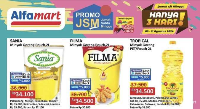 Katalog Promo JSM Alfamart Hanya 3 Hari Periode 9-11 Agustus 2024