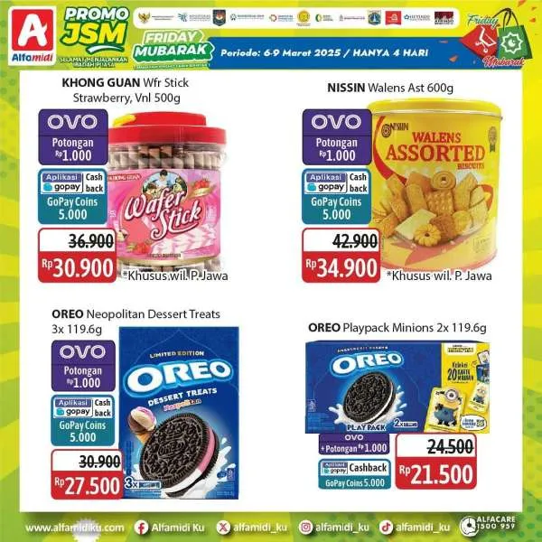 Promo JSM Alfamidi Hanya 4 Hari Periode 6-9 Maret 2025
