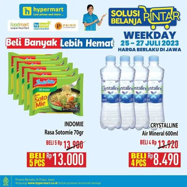 Promo Hypermart Beli Banyak Lebih Hemat Periode 25-27 Juli 2023