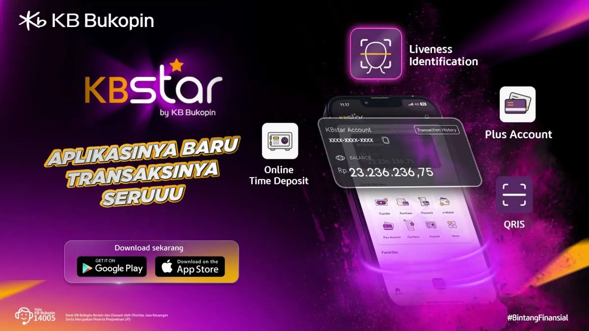 KBstar Hadir Sebagai Inovasi Terbaru Layanan Perbankan Digital Bank KB Bukopin