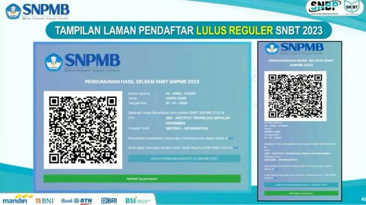 Calon Maba, Ini Cara Cek Skor Hasil UTBK-SNBT 2023 dan Download Sertifikatnya