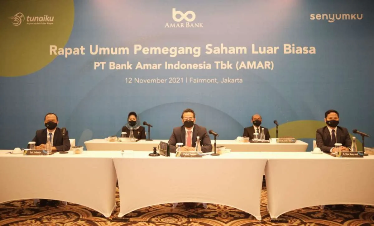 Pendapatan Bunga Bersih Naik, Amar Bank Catat Laba Bersih Rp 4,1 Miliar di 2021