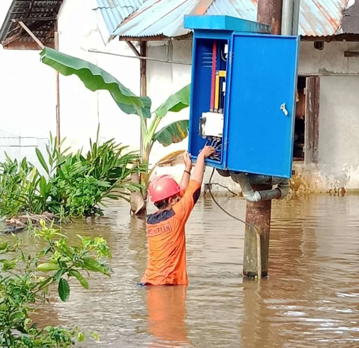 PLN pulihkan 502 gardu distribusi listrik terdampak banjir di Jawa Tengah