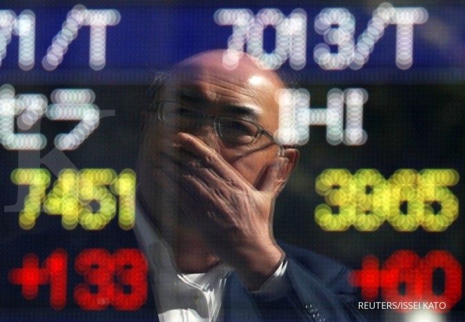 Bursa Jepang merosot lebih dari 3% mengekor Wall Street