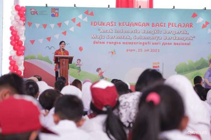 OJK Gelar Edukasi Keuangan Anak Pada Peringatan Hari Anak Nasional di Bogor