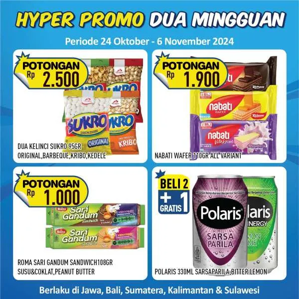 Promo Hypermart Dua Mingguan Periode 24 Oktober-6 November 2024